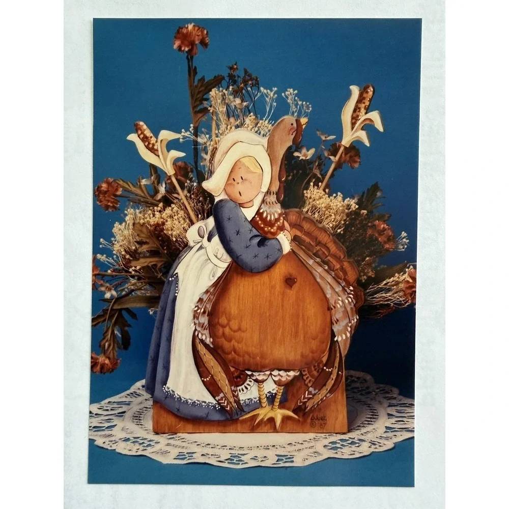 Vintage Tole Painting Pattern Packet: Priscilla‎ Turkey by Juliet Martin